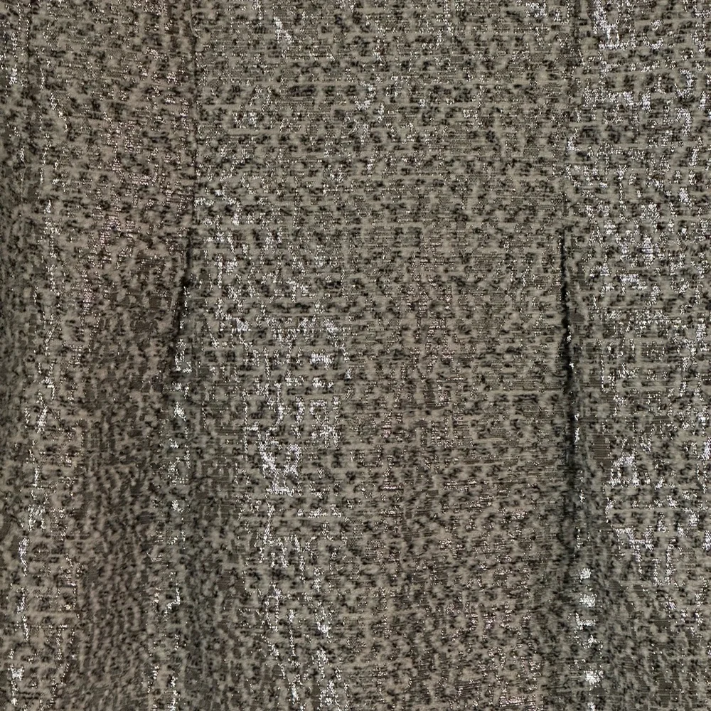 Metallic Jeweled Cocktail Dress - Picture 3 of 5